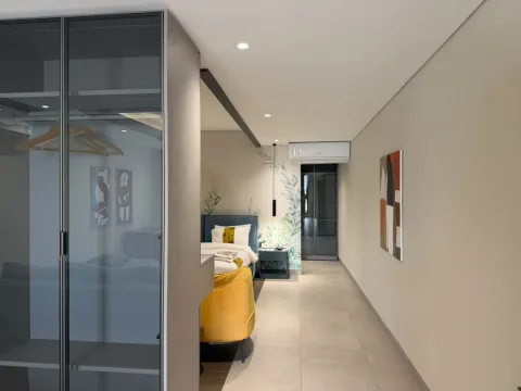 Suite 301 de The Stay : la circulation vers l’espace nuit