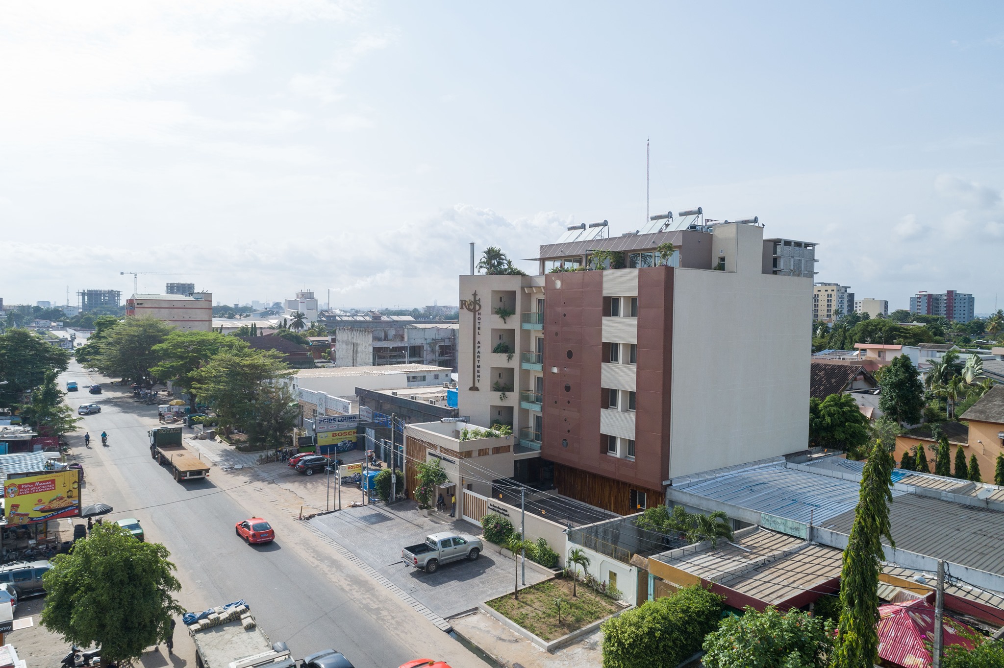 Appartement hôtelier avec salon chez Roots Hotel Côte d’Ivoire